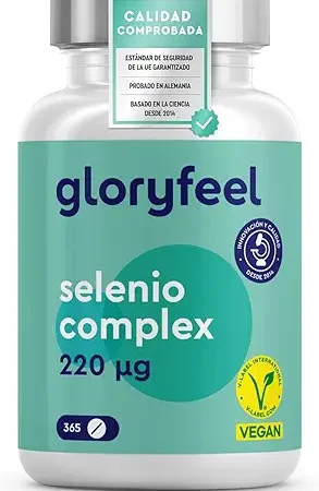 🌿 Selenio Complex GloryFeel – El mineral esencial que tu cuerpo (y tu piel) agradecerán